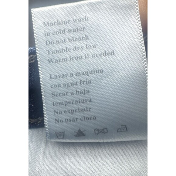 KanCan Jeans Womens 7/27 Blue Mid Rise Skinny Distressed Raw Hem Style K1183A - Picture 9 of 12